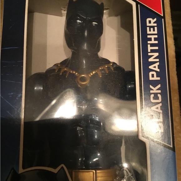 NEW 🤩🖤 BLACK PANTHER BUNDLE / Avengers Action Figure / Blk Panther Stickers 🖤 - Picture 4 of 13